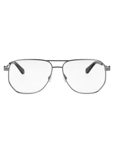 Off-white Full Frame Plain Mirror In White
