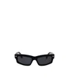 Off-white Full Frame Sunglasses In Black