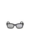 Off-white Full Frame Sunglasses In Black