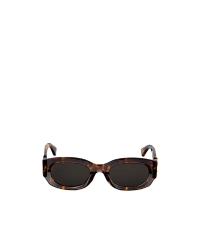 Off-white Full Frame Sunglasses In Black