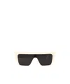 Off-white Full Frame Sunglasses In Black