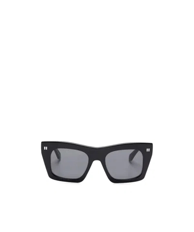 Off-white Full Frame Sunglasses In Black