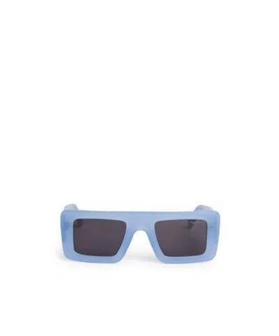 Off-white Full Frame Sunglasses In Blue