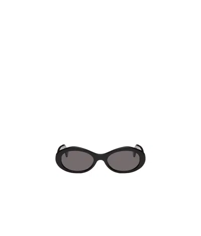 Off-white Full Frame Sunglasses In Gray