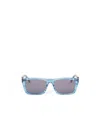 Off-white Men's Albany Acetate Rectangle Sunglasses In Gray