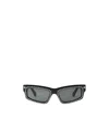 Off-white Full Frame Sunglasses In Gray