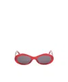 Off-white Men's Edison Acetate Oval Sunglasses In Gray
