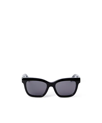 Off-white Full Frame Sunglasses In Gray