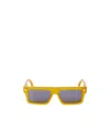 Off-white Full Frame Sunglasses In Gray