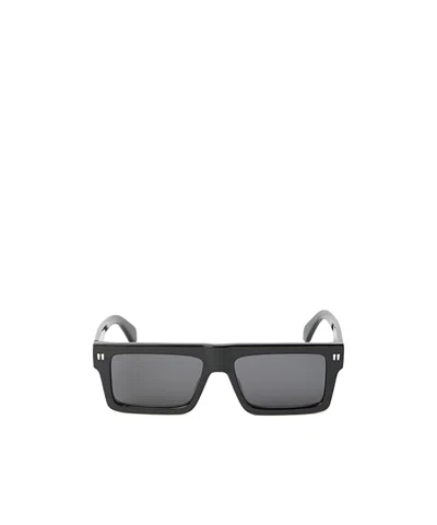 Off-white Full Frame Sunglasses In Black