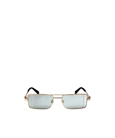 Off-white Oeri14a Cortez Sunglasses Sunglasses In Gold