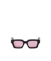 Off-white Virgil Rectangular Sunglasses In Pink