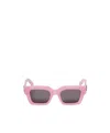 OFF-WHITE FULL FRAME SUNGLASSES
