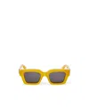 Off-white Full-frame Sunglasses In Yellow