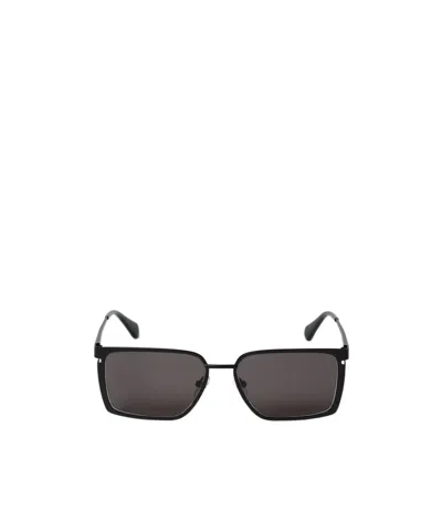 Off-white Full-framed Sunglasses In Black