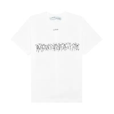 Pre-owned Off-white Futura Atoms Over T-shirt 'white'