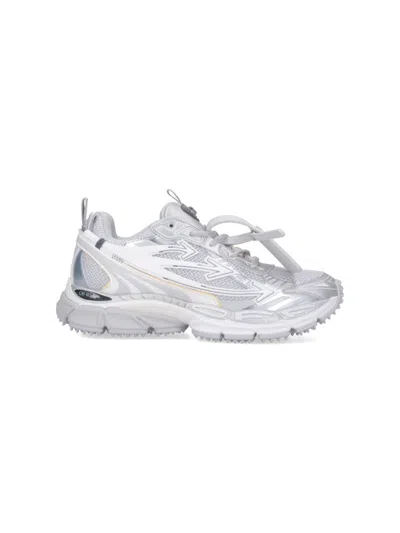 Off-white Futuristic Grey Sneakers In Gray