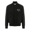 Off-white Fw20 Arrows Printing Baseball Jacket Men Black
