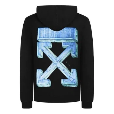 Off-white Fw20 Arrows Printing Hooded Pullover Men Black