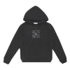 Off-white Fw20 Embroidery Hooded Pullover Men Black