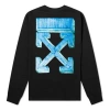 Off-white Fw20 Marker Arrows Print Long Sleeve T-shirt In Black