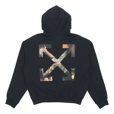 Off-white Fw20 Painting Arrow Hooded Sweater Men's Black