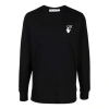 Off-white Fw21 Caravaggio Painting Solid Color Long Sleeves Ordinary Version Black