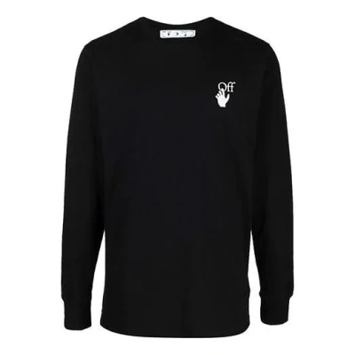 Off-white Fw21 Caravaggio Painting Solid Color Long Sleeves Ordinary Version Black