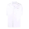 Off-white Fw21 Lgo Short Sleeve Shirt Loose Fit White