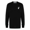 Off-white Fw21 Caravaggio Painting Solid Color Long Sleeves Ordinary Version Black