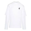 Off-white Fw21 White Arrow Long Sleeves Ordinary Version Unisex White In White