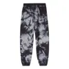 Off-white Marbled Stripe-print Track Pants In Gray