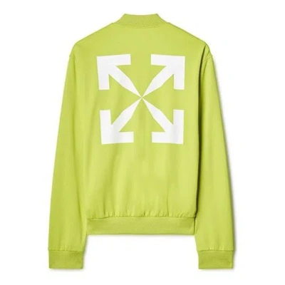 Off-white Fw22 Arrows-print Track Jacket In Green