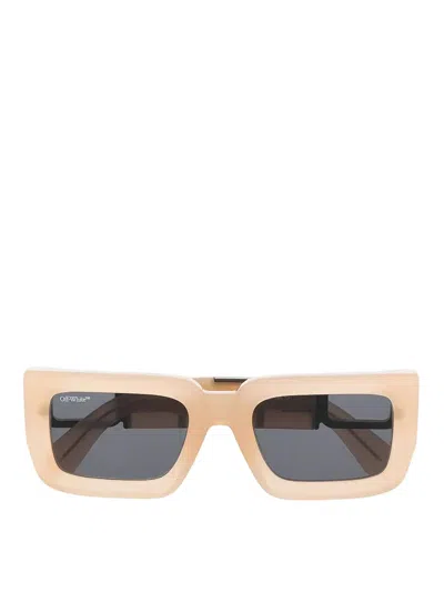 Off-white Boston Logo-plaque Sunglasses