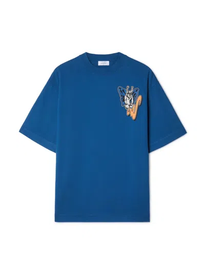 OFF-WHITE OFF-WHITE GANG SKATE CREWNECK T-SHIRT