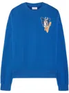 Off-white Gang Sweatshirt In Blue