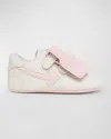 Off-white Girl's Out Of Office Mini Pre Walkers, Baby In White/soft Pink