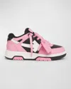 Off-white Out Of Office Sneakers In Black/pink