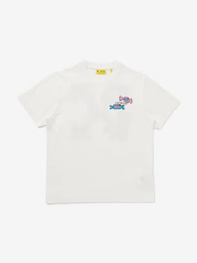 Off-white Babies' Girls Arrow Lollipop T-shirt In White