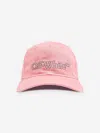 Off-white Logo Hat In Pink