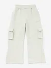 Off-white Girls Bookish Cargo Sweatpants In Grey