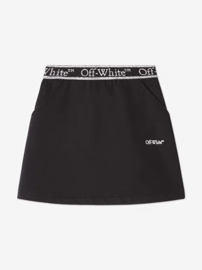 OFF-WHITE OFF-WHITE GIRLS BOOKISH LOGOBAND SKIRT