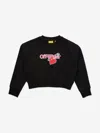 Off-white Girls Bookish Pop Heart Box Sweatshirt In Black