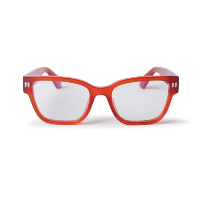 Off-white Glasses In Rosso