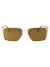Off-white Gold Acetate Sunglasses