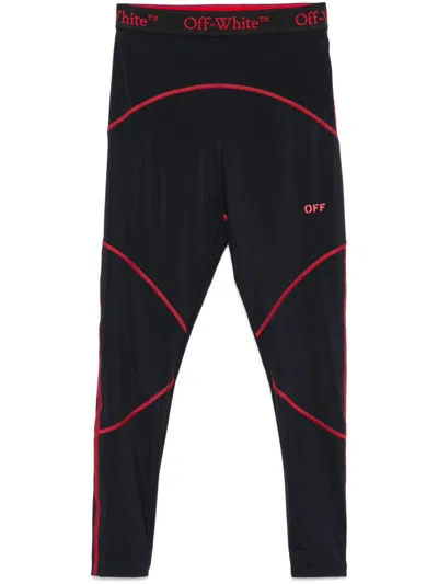 Off-white Golf Leggings In Black