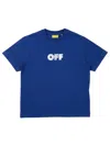 Off-white Graffiti Logo T-shirt In Animal Print