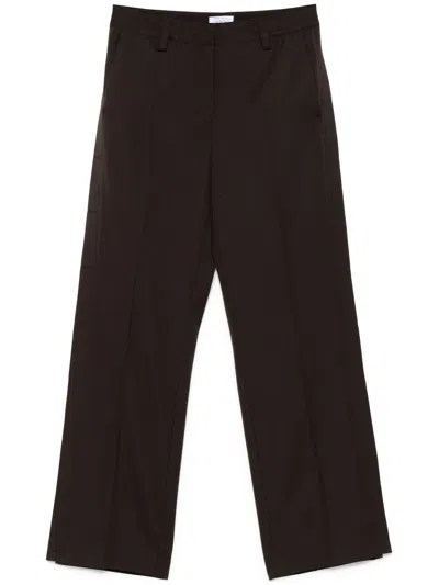 OFF-WHITE GRAIN WO NAT WIDE PANTS