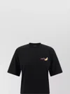 Off-white Graphic Arrow Fruit Design T-shirt In Black