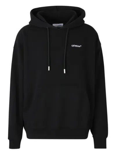 Off-white Graphic Hoodie In Black